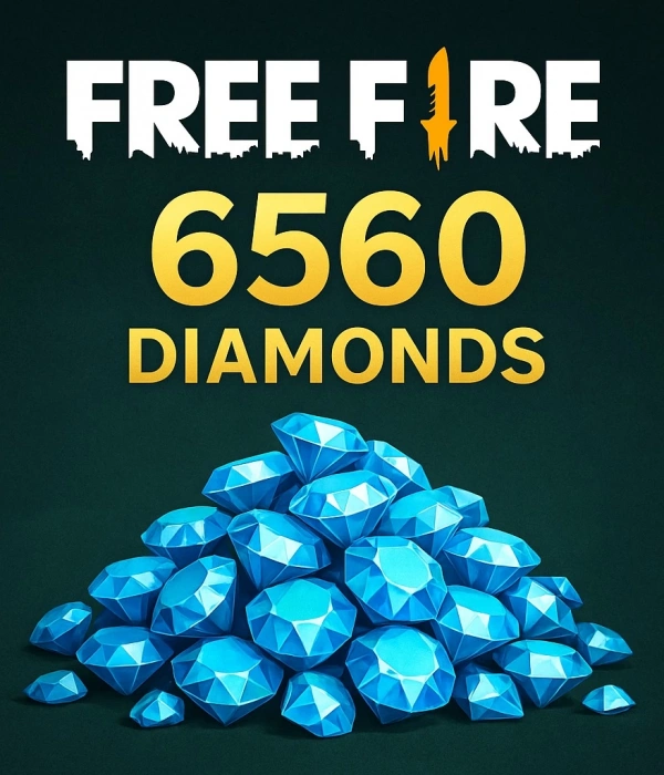 Free Fire 6560 Diamonds
