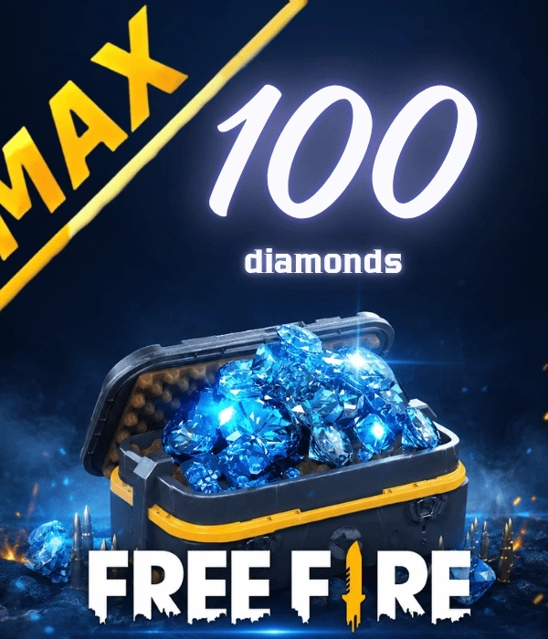 Free Fire MAX 100 диаманта