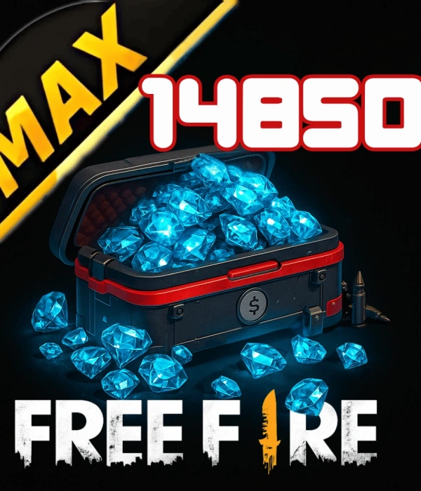 Free Fire MAX 14850 Diamonds
