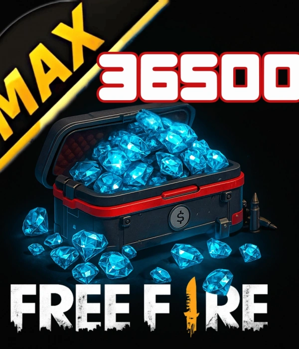 Free Fire MAX 36500 Diamonds