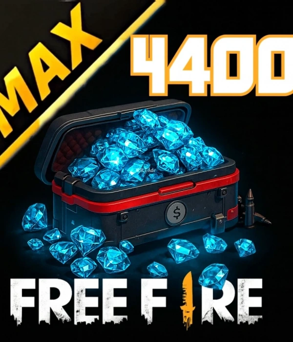 Free Fire MAX 4400 Elmas