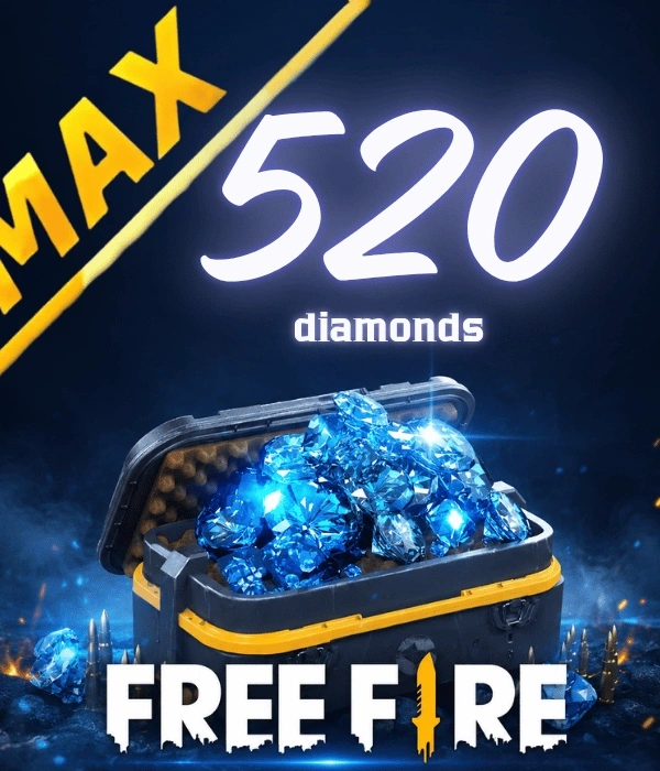 Free Fire MAX 520 диаманта