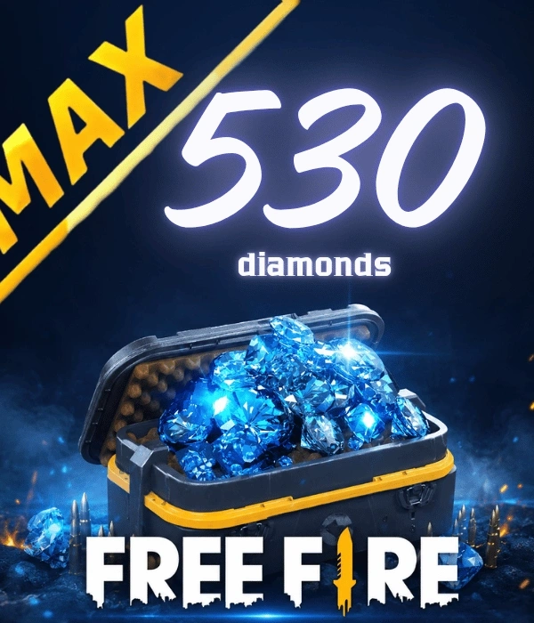 Free Fire MAX 530 диаманта