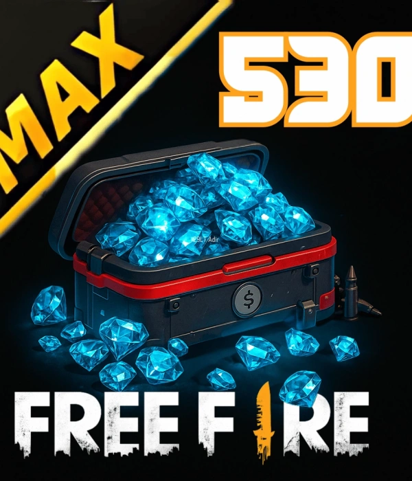 Free Fire MAX 530 Elmas