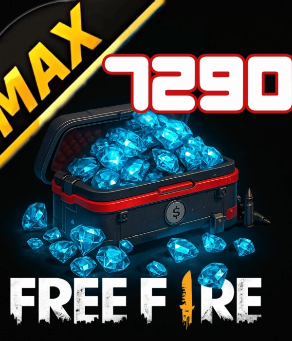Free Fire MAX 7290 Diamonds