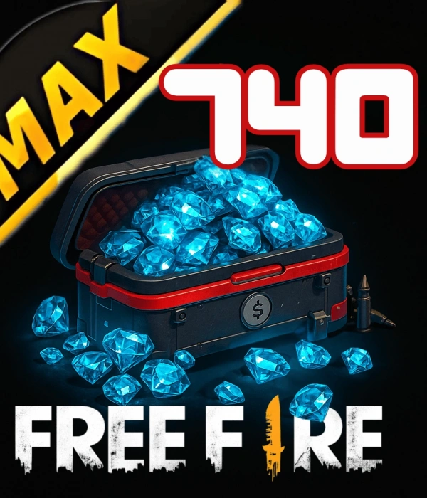 Free Fire MAX 740 Diamonds