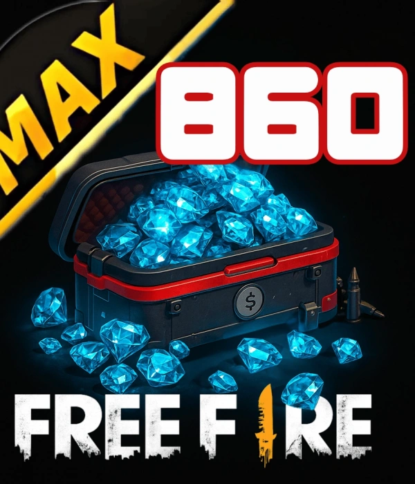 Free Fire MAX 860 Diamonds