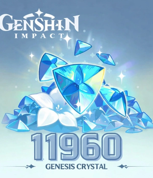 Genshin Impact 11960 Genesis Crystals