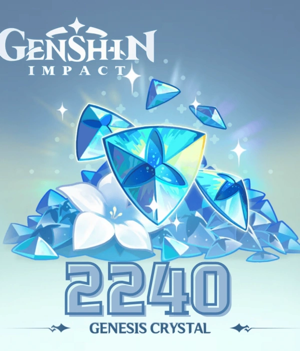Genshin Impact 2240 Genesis Crystal