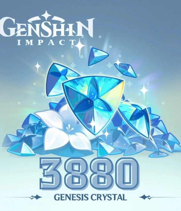 Genshin Impact 3880 Genesis Crystals (US)