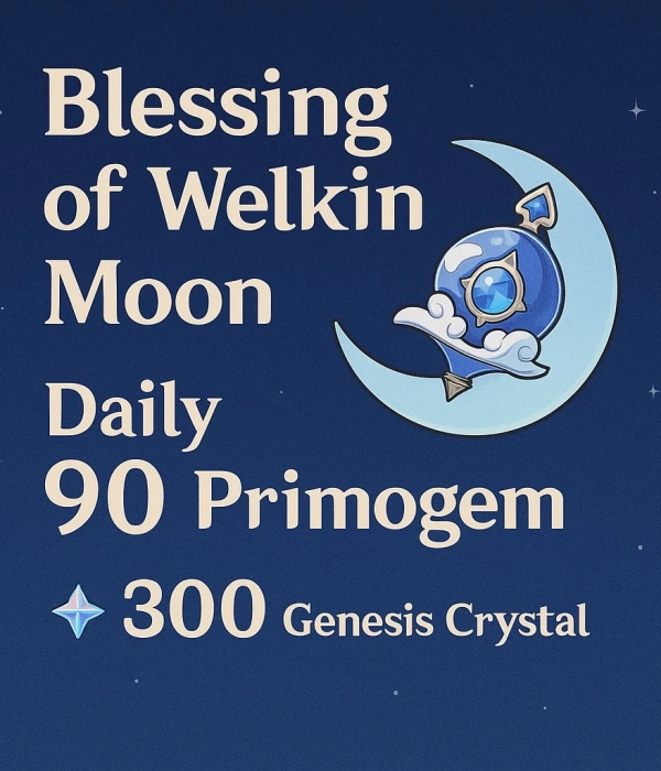 Genshin Impact Blessing of the Welkin Moon