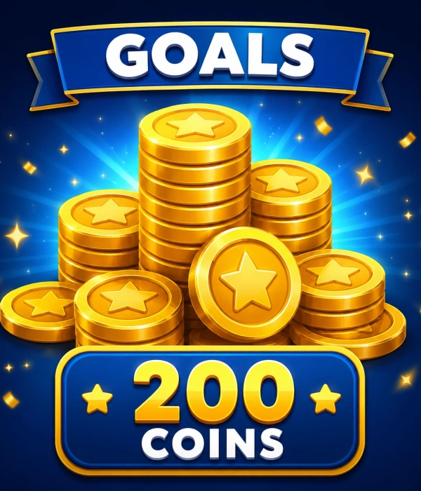 Goals 200 Coins