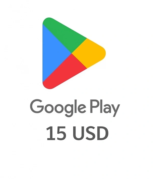Google 15 USD Play Gift Card