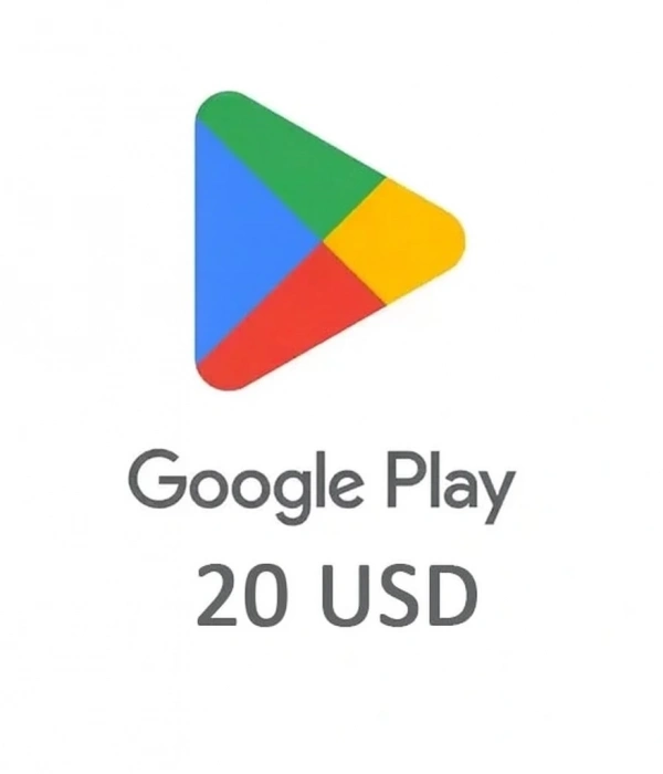 Google 20 USD Play Gift Card