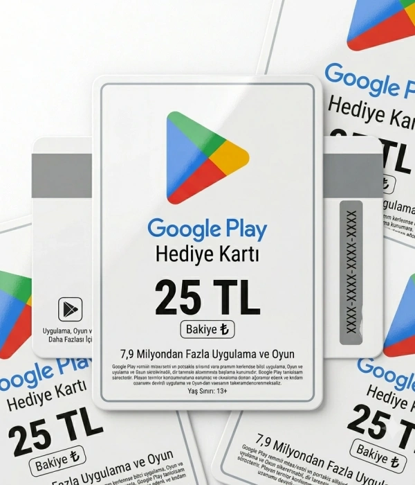 Google 25 TL Play Gift Card
