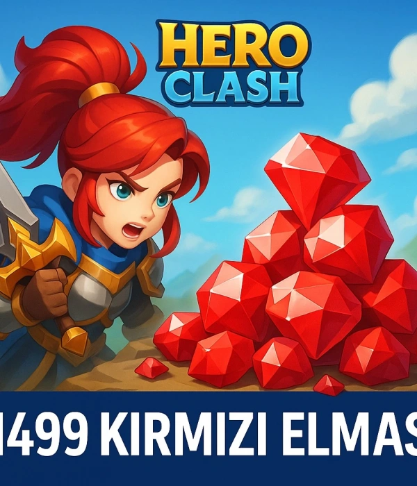 Hero Clash 1499 Kırmızı Elmas
