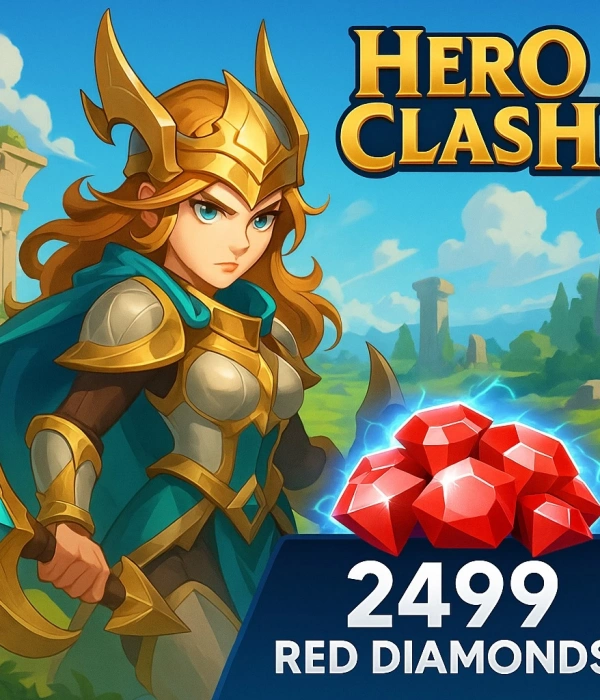 Hero Clash 2499 Kırmızı Elmas