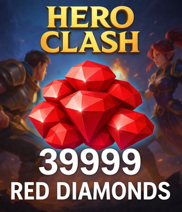 Hero Clash 39999 Kırmızı Elmas