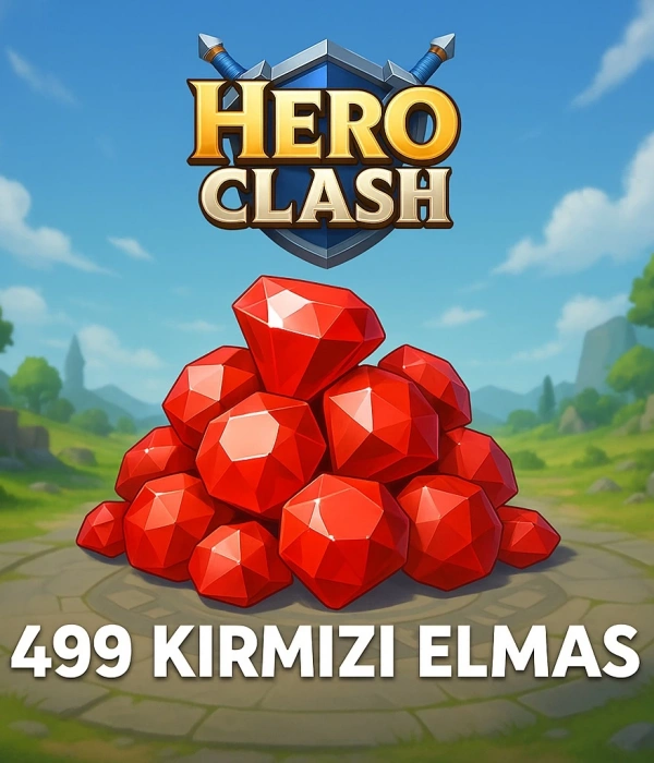 HERO CLASH 499 Kırmızı Elmas