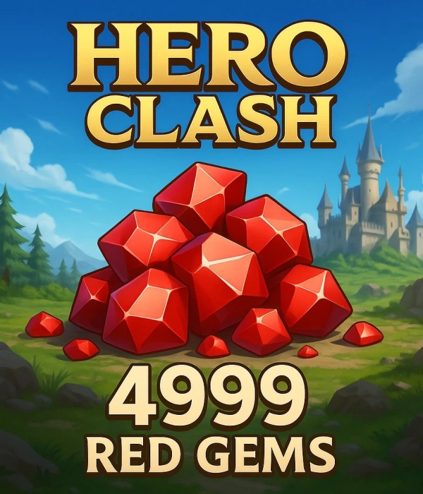 Hero Clash 4999 Kırmızı Elmas