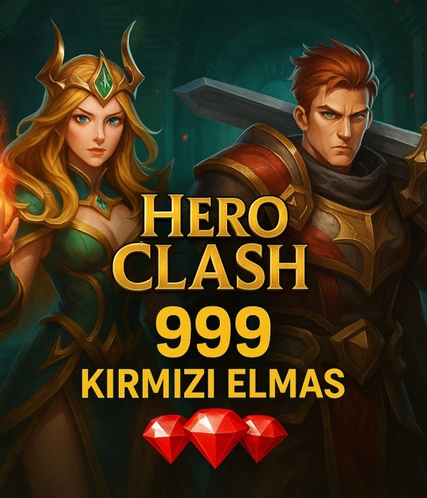 HERO CLASH 999 Kırmızı Elmas