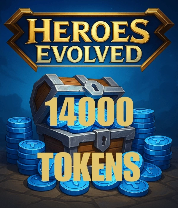 Heroes Evolved 14000 Tokens