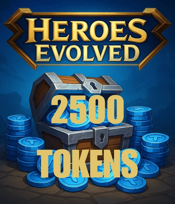 Heroes Evolved 2500 Tokens
