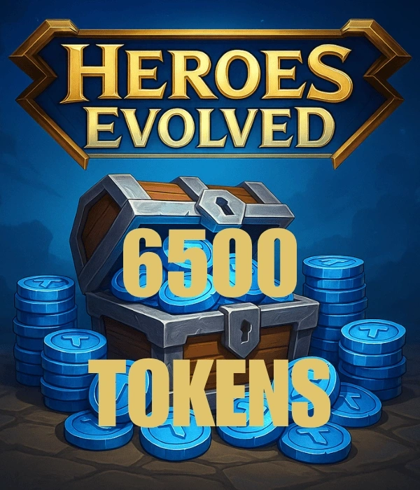 Heroes Evolved 6500 Tokens