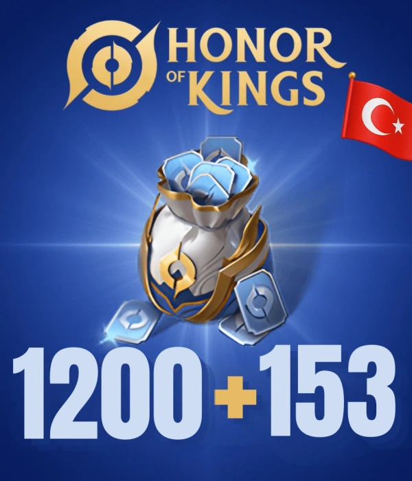 Honor of Kings 1.200 + 153 Jeton TR