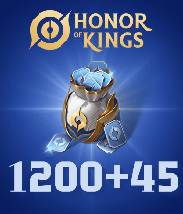 Honor of Kings 1245 (1200+45) Tokens Global