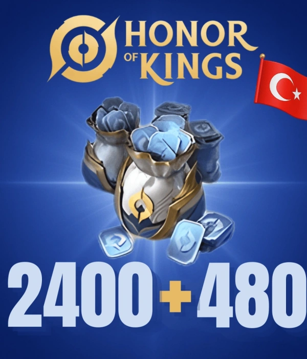 Honor of Kings 2.400 + 480 Jeton TR
