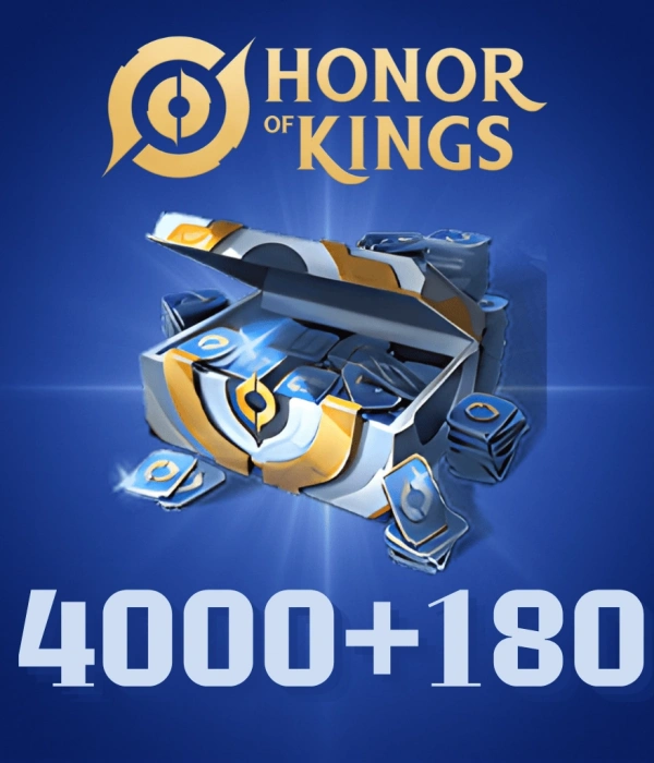 Honor of Kings 4180 (4000+180) Tokens Global