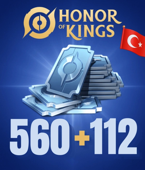 Honor of Kings 560 + 112 Jeton TR