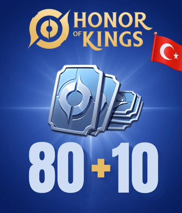 Honor of Kings 80 + 10 Jeton TR