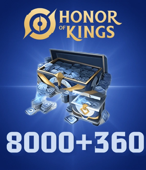 Honor of Kings 8360 (8000+360) Tokens Global