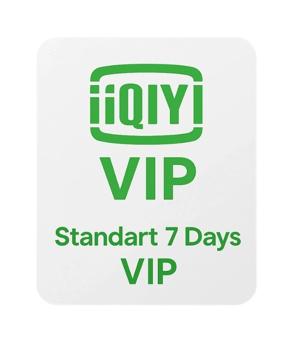 iQIYI (爱奇艺) – Standart 7 Days VIP
