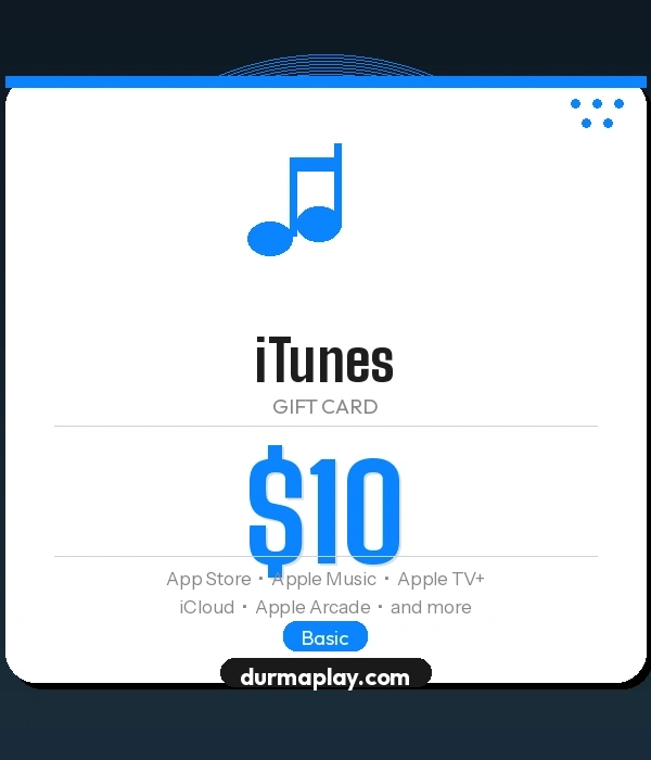 iTunes Gift Card 10 USD