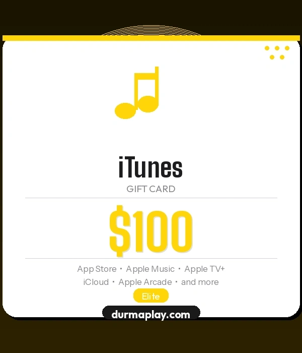 iTunes Gift Card 100 USD