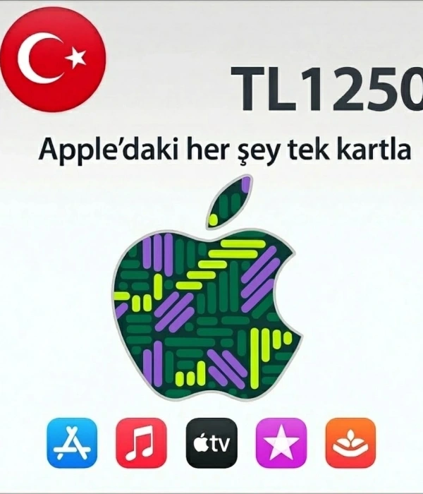 iTunes Gift Card 1250 TL