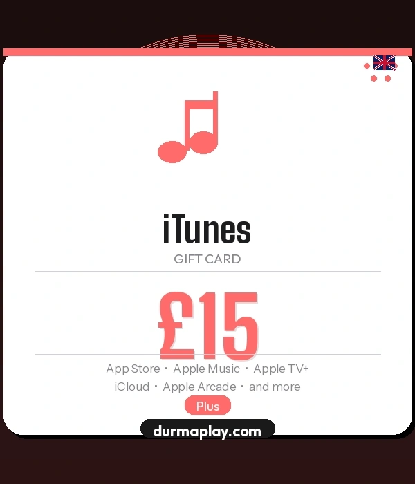 iTunes Gift Card 15 GBP