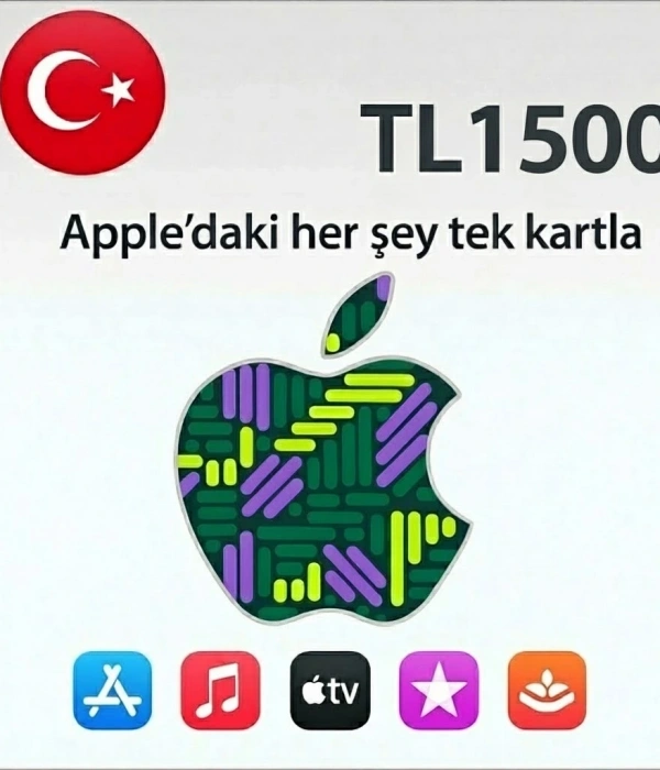 iTunes Gift Card 1500 TL