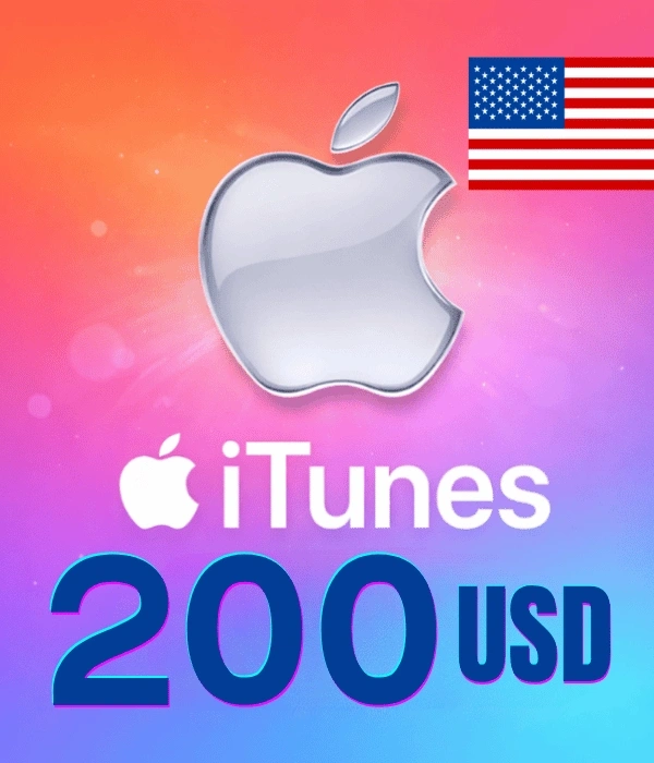 iTunes Gift Card 200 USD