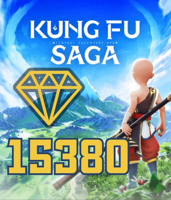 Kung Fu Saga 15380 Diamonds