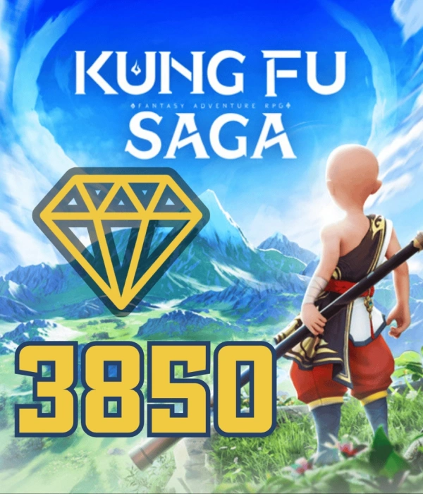Kung Fu Saga 3850 Diamonds
