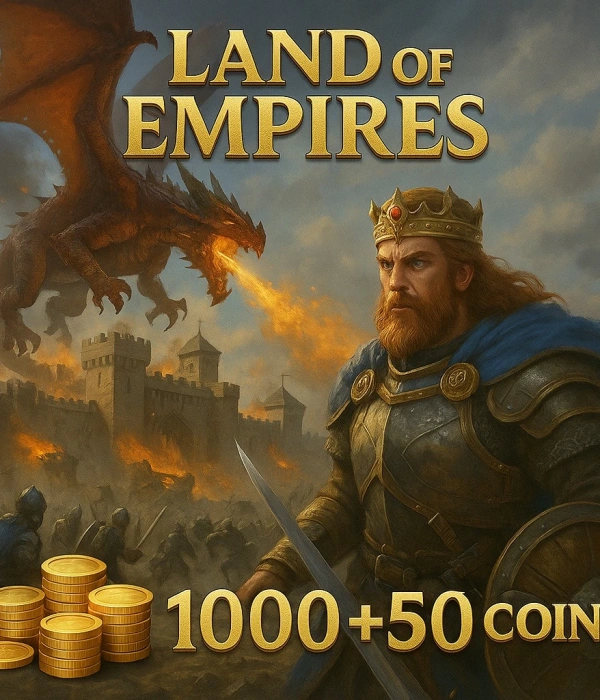 Land of Empires 1000 + 50 Coins