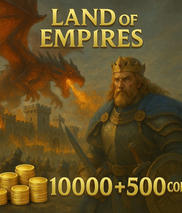 Land of Empires 10000 + 500 Coins