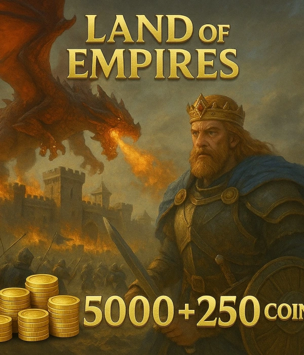 Land of Empires 5000 + 250 Coins