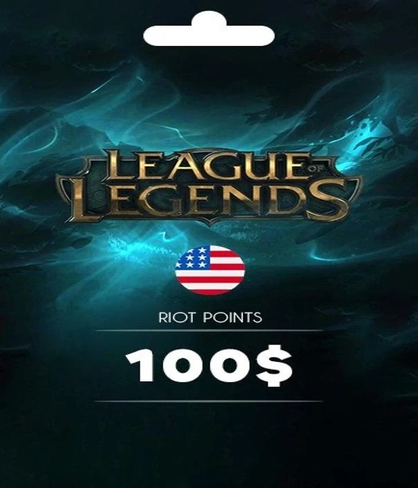 League of Legends 100 USD Gift Card USA
