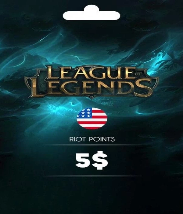 League of Legends 5 USD Gift Card USA