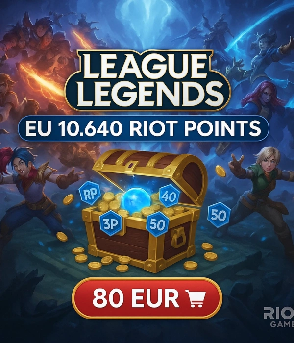 LoL 10640 RP EU West 80 EUR